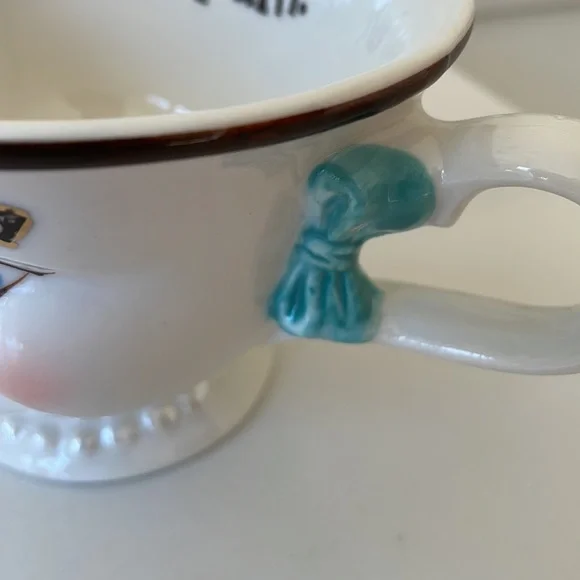 BAILEYS Limited Edition set winking teacups vintage boy girl white retro yum - Picture 6 of 8